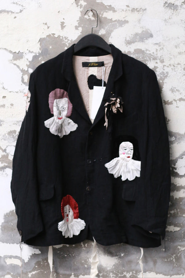 ARCHIVIO J.M.Ribot hand-sewn suit AJM-G05/BL/APP-HEI